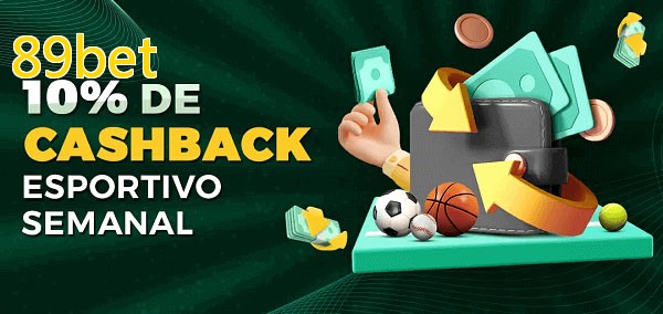 10% de bônus de cashback na 89bet